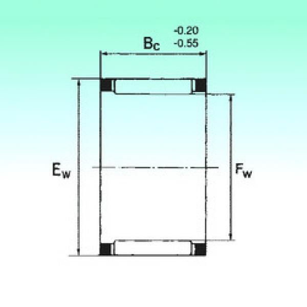 needle roller bearing sleeve KZK 10x14x10 NBS #1 image