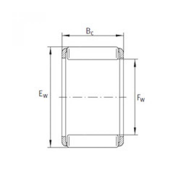 needle roller bearing sleeve KZK 12x16x10 INA #1 image