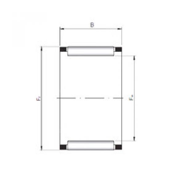 needle roller bearing sleeve KZK12X17X10 CX #1 image