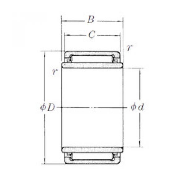 needle roller bearing sleeve LM10012026-1 NSK #1 image