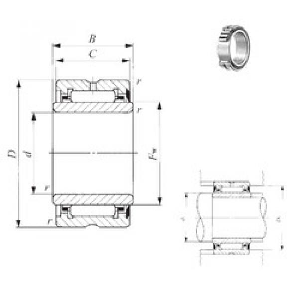 needle roller bearing sleeve NA 49/22U IKO #1 image