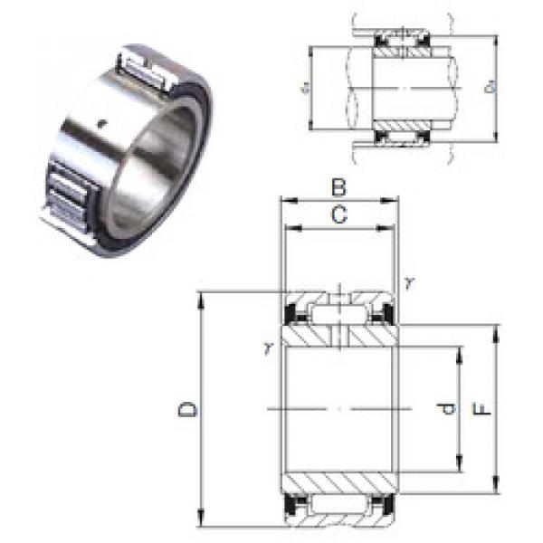 needle roller bearing sleeve NA 4901UU JNS #1 image