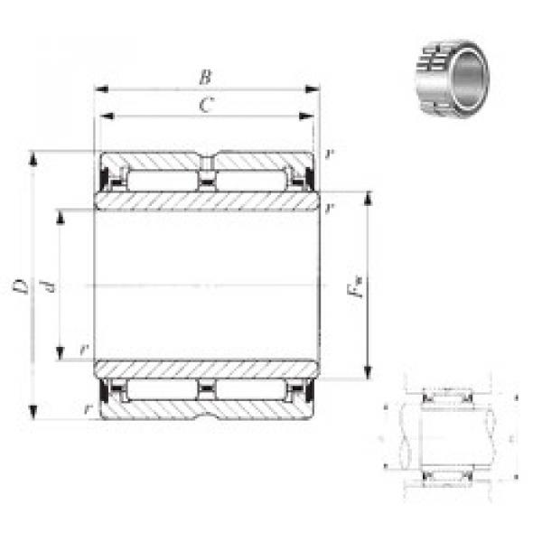 needle roller bearing sleeve NA 69/32UU IKO #1 image