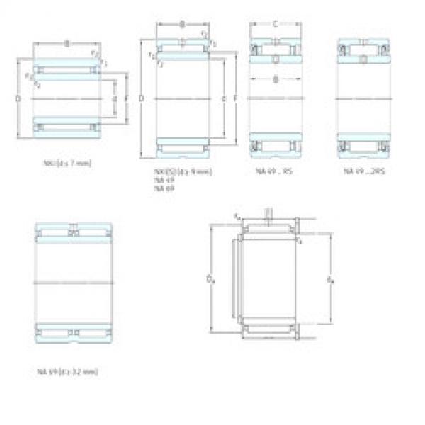 needle roller bearing sleeve NA4824 SKF #1 image