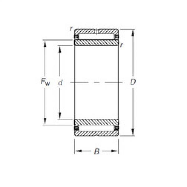 needle roller bearing sleeve NA4822 Timken #1 image