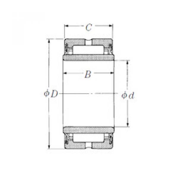 needle roller bearing sleeve NA49/22TT NSK #1 image