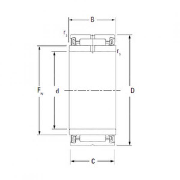 needle roller bearing sleeve NA4901,2RS KOYO #1 image