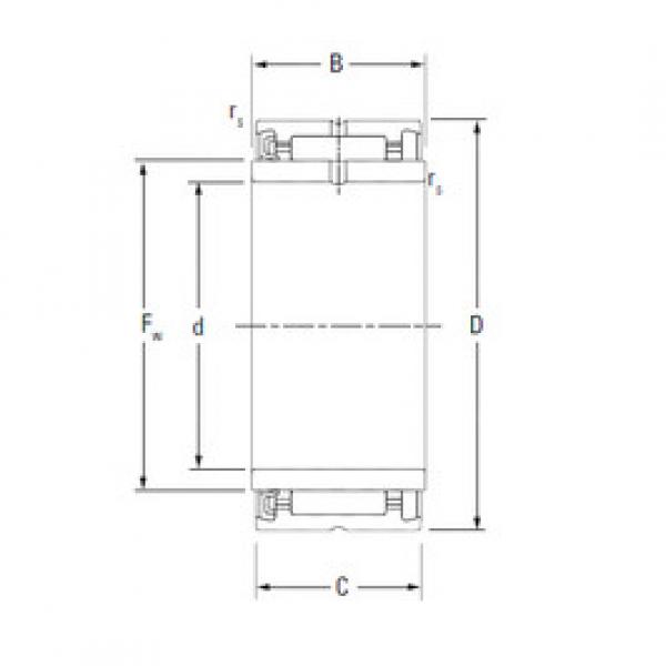 needle roller bearing sleeve NA4901RS KOYO #1 image