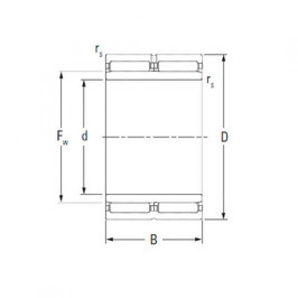 needle roller bearing sleeve NA6908 KOYO #1 image