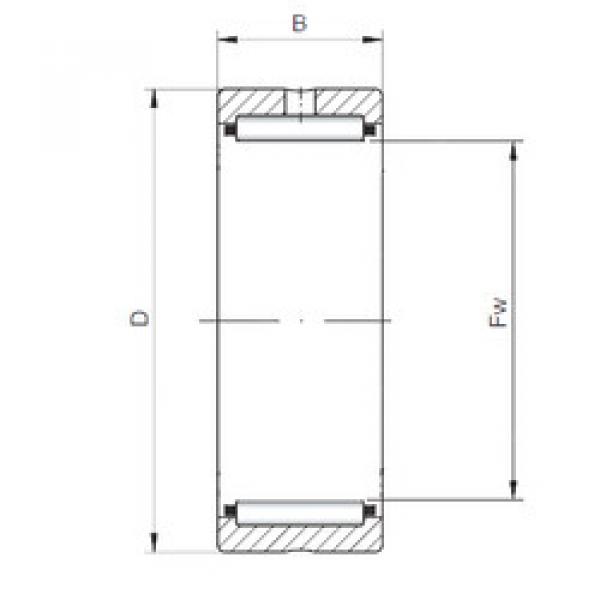 needle roller bearing sleeve NK10/12 ISO #1 image