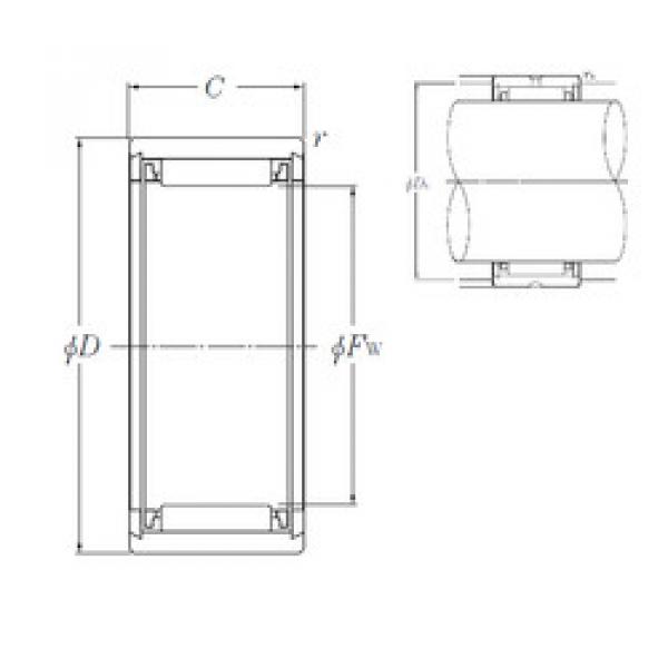 needle roller bearing sleeve NK10/16 NTN #1 image