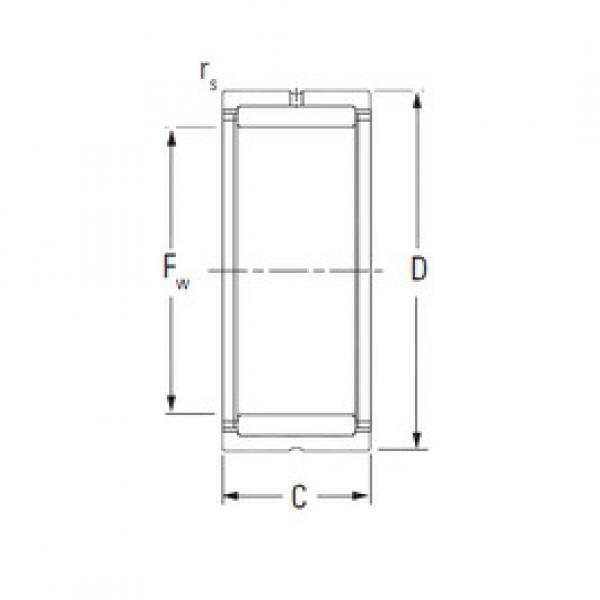 needle roller bearing sleeve NK100/26 KOYO #1 image