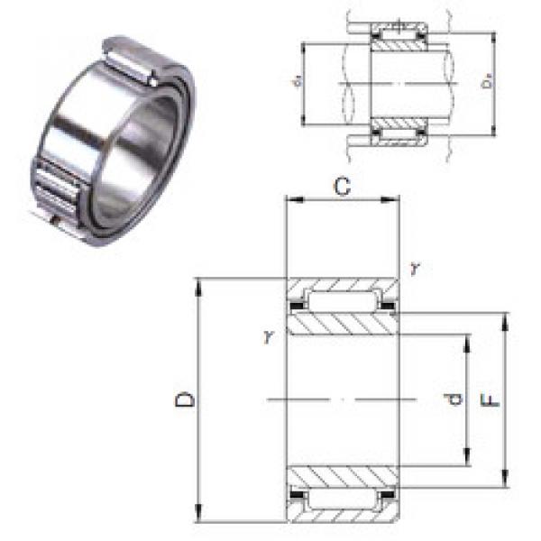 needle roller bearing sleeve NKI 5/12 JNS #1 image