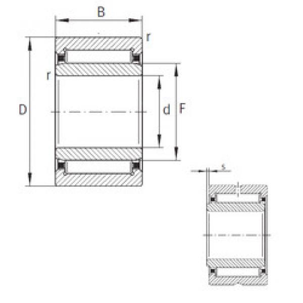 needle roller bearing sleeve NKI5/12-TN-XL INA #1 image