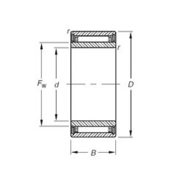 Needle Roller Bearing Manufacture NKJ5/16 Timken #1 image