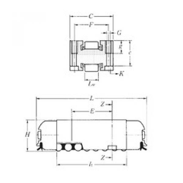 Needle Roller Bearing Manufacture RLM26×102 NTN #1 image