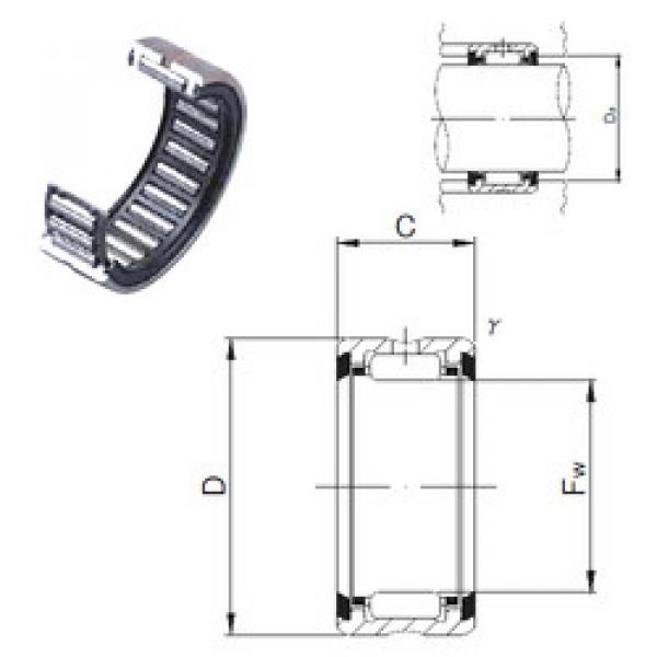 Needle Roller Bearing Manufacture RNA 4901UU JNS #1 image