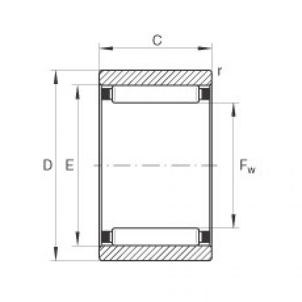 Needle Roller Bearing Manufacture RNAO16X24X13 INA #1 image