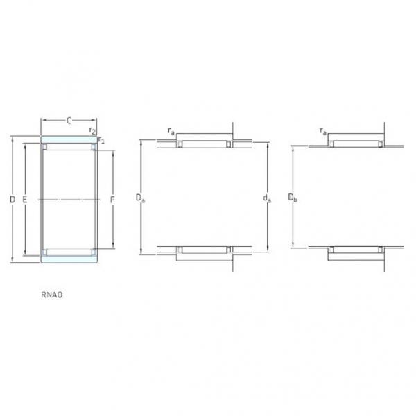 Needle Roller Bearing Manufacture RNAO16x28x12 SKF #1 image