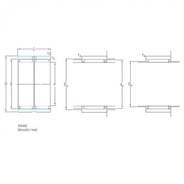 Needle Roller Bearing Manufacture RNAO18x30x24 SKF #1 image