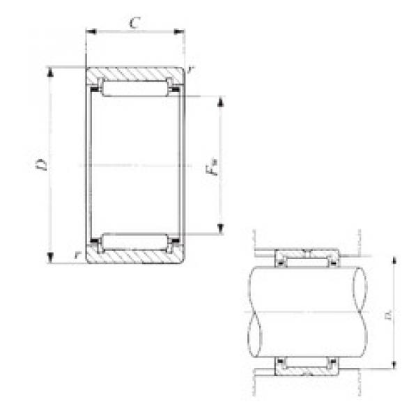 Needle Roller Bearing Manufacture TAF 101716/SG IKO #1 image