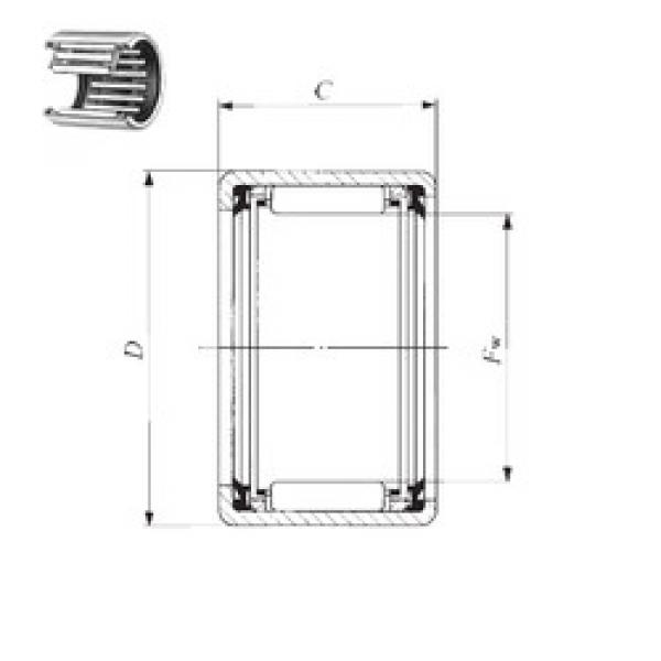 Needle Roller Bearing Manufacture TLA 1216 UU IKO #1 image