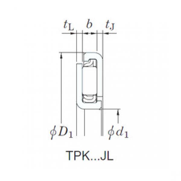 Needle Roller Bearing Manufacture TPK3451JL KOYO #1 image