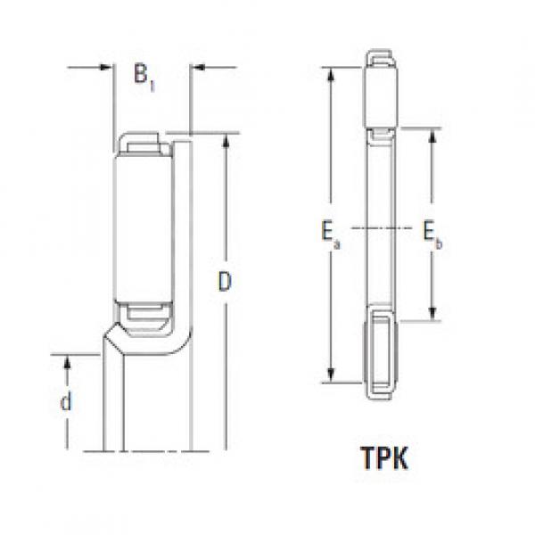 Needle Roller Bearing Manufacture TPK2241L KOYO #1 image