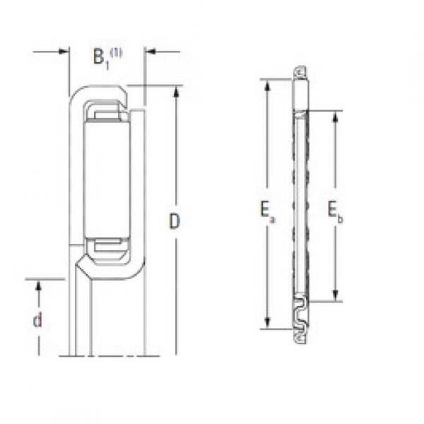 Needle Roller Bearing Manufacture TVK1733JL KOYO #1 image