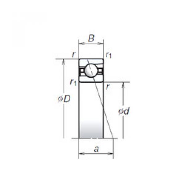 angular contact thrust bearings 130BER19H NSK #5 image