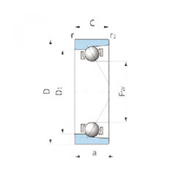 angular contact ball bearing installation ASA1742 IJK #1 image