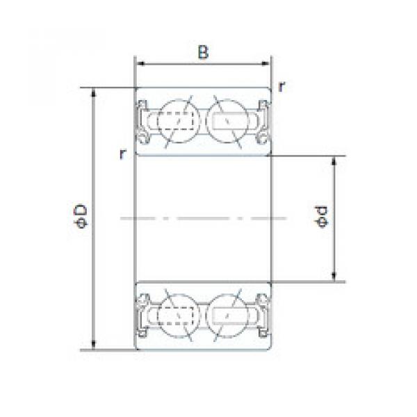 angular contact thrust bearings 30BG05S16G-2DL NACHI #5 image