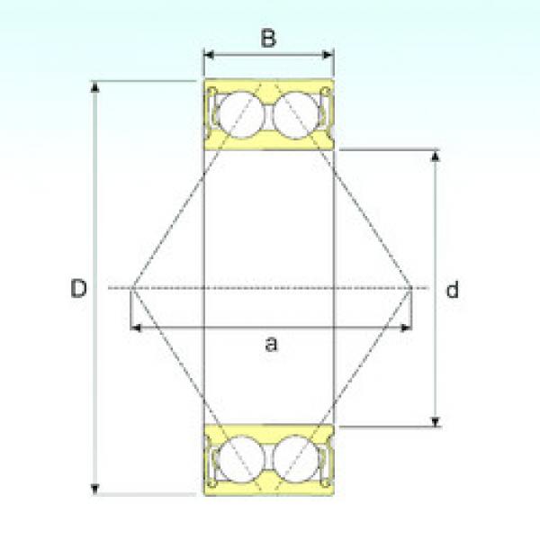 angular contact thrust bearings 3200-2RS ISB #5 image