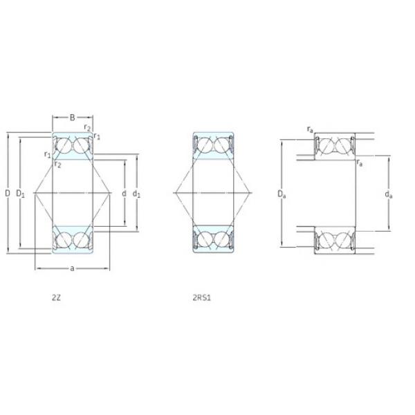 angular contact ball bearing installation E2.3205A-2Z SKF #1 image