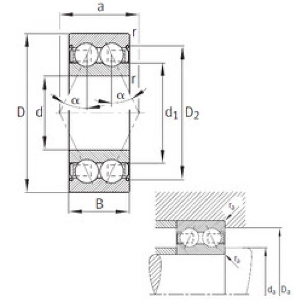 angular contact thrust bearings 3205-B-2Z-TVH FAG #5 image