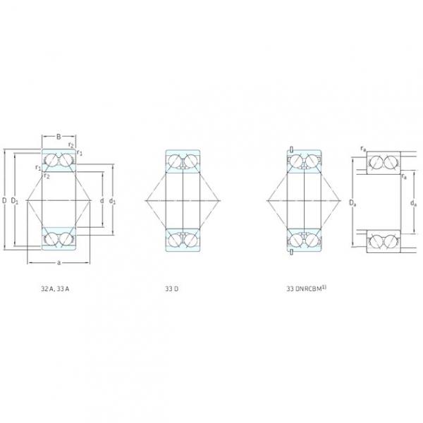 Angular Contact Ball Bearings 3218A SKF #1 image