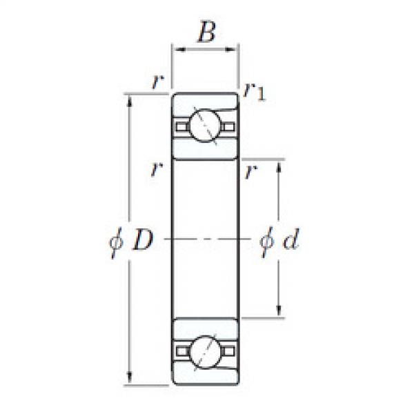 angular contact thrust bearings 3NC HAR007C FT KOYO #5 image