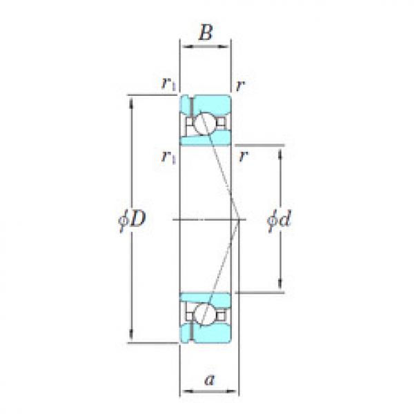 angular contact thrust bearings 3NCHAF007CA KOYO #5 image