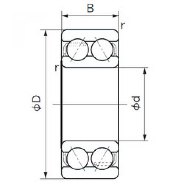 angular contact thrust bearings 5200A NACHI #5 image