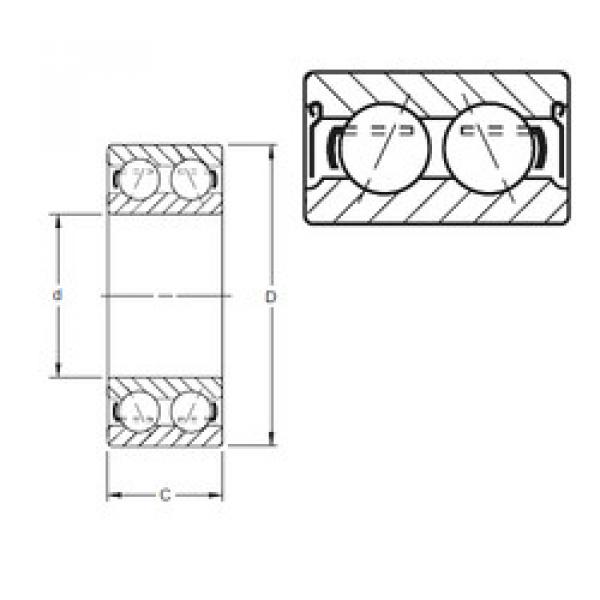 angular contact thrust bearings 5303KDD Timken #5 image