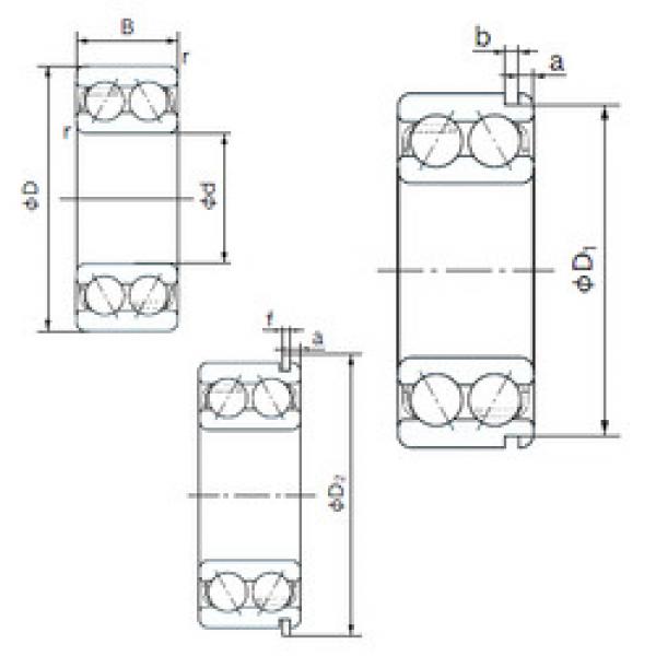 angular contact thrust bearings 5200ANR NACHI #5 image