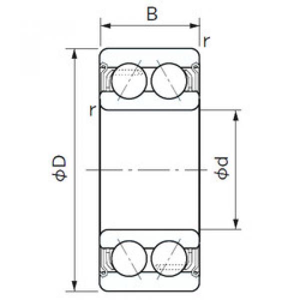 angular contact thrust bearings 5200ZZ NACHI #5 image