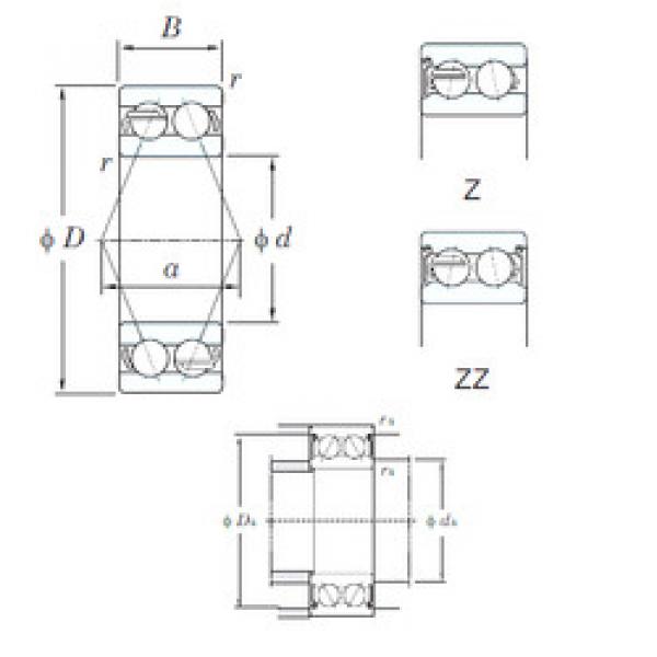 angular contact thrust bearings 5203ZZ KOYO #5 image