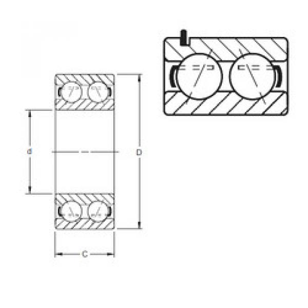 angular contact thrust bearings 5206WG Timken #5 image