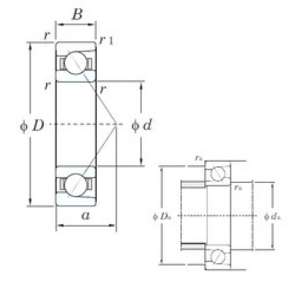 angular contact ball bearing installation 7301 KOYO #1 image