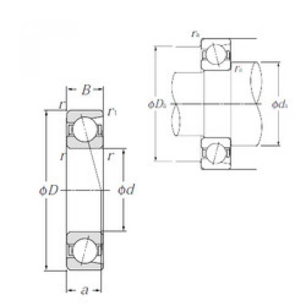 angular contact ball bearing installation 7300 NTN #1 image