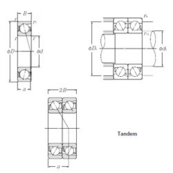 angular contact thrust bearings 7002DT CYSD #5 image