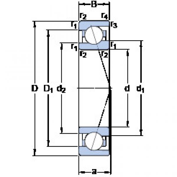 angular contact ball bearing installation 71905 ACE/P4A SKF #1 image