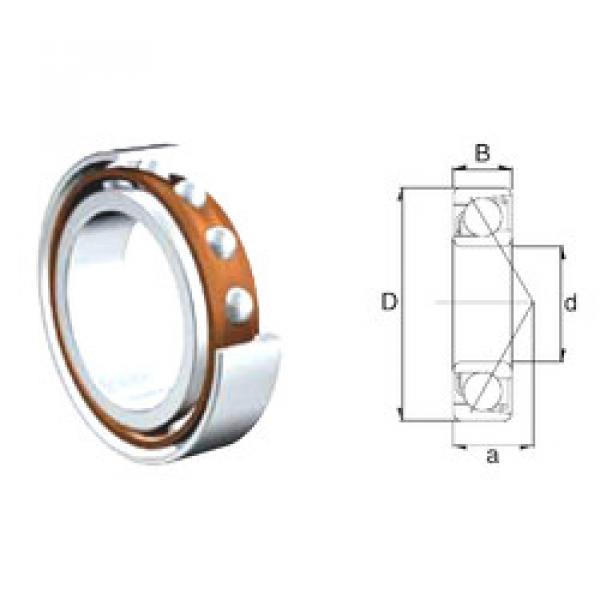 angular contact ball bearing installation 7300B-2RS ZEN #1 image