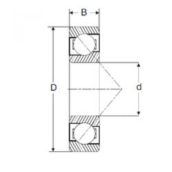 angular contact ball bearing installation 7305-B SIGMA #1 image